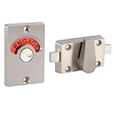 Tür-Zusatzschloss Indikator Edelstahl Sichtschutz Bolt Badezimmer Public WC-Schloss-Verriegelung...