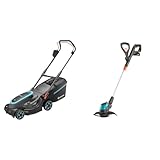 Gardena Akku-Rasenmäher PowerMax 37/36V P4A Ready-to-Use Set & Akku-Trimmer EasyCut 23/18V P4A...