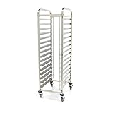 Maxima Gastro Tablettwagen - Bäckerei-Norm - Passt 16 x Tabletts (60 x 40 cm) - exkl. Tabletts