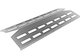 EWH Brennerabdeckung für TEPRO Gasgrill Edelstahl (36,5 x 14 x 2,2 cm)