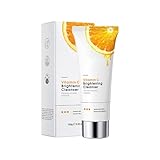 Erfrischende Orangen-Vitamin C Aufhellende Lotion, Gesichtsreiniger für Alle Hauttypen,...
