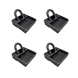 Lasiprofi Zurrmulde eckig, 95x90 mm Belastbarkeit: 2.500 daN, Stahl roh, klappbar | Ladungssicherung...