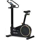 SportPlus Heimtrainer Fahrrad für zuhause, Fitnessbike Training Bike mit 24 Widerstandsstufen & 24...