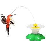 Generisch Interaktives Katzenspielzeug - Elektronischer Schmetterling Lockvogel,360° Rotierender...