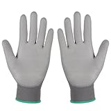 Sicherheitsarbeitshandschuhe PU-beschichtet, Lagerhandschuhe | 12 Stück PU-beschichtete...