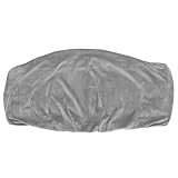 Veemoon Klaviertastatur Abdeckung 61 Tasten Elastisch aus Silbergrauem Samt Kratzfester Tastenschutz...