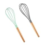 GREENADSCAPE 2St Schneebesen aus Edelstahl handmixer mit pürierstab hand blender hand mixers...