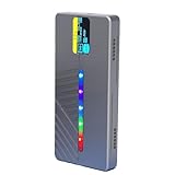 Eeuye 10 Gbit/S RGB SSD M2 NVME NGFF-Gehäuse mit Anzeigebildschirm M/B+M-Taste M.2 Externes...