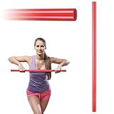 Gymtek® Gymnastikstab, Turnstab - 80 cm lang - Gymnastikstange, Trainingsstab, Gymnastik Stab für...