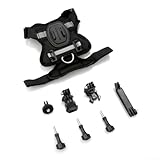 Yhenlovtt Katzengeschirr, Dual-Kamera-Halterung, First-Person-Ansicht, Action-Kamera-kompatibel,...