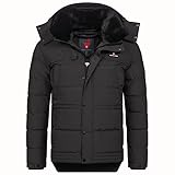 Höhenhorn Adamelo Herren Winter Jacke Schwarz Gr. 3XL