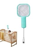 Elektrische Fliegenklatsche, Tragbarer Insektenvernichter, Schutznetz Für Haus Garten Camping