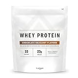 Amazon-Marke: Amfit Nutrition Molkeproteinpulve, Schokolade-Haselnuss, 33 Portionen (1er Pack)