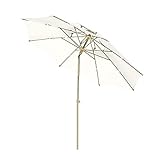 GLETSF Parasol De Jardin 2 M/2,7 M, Parasol De Table De Marché Extérieur Avec Mécanisme...