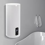 Elektro Warmwasserspeicher 100L, Elektrischer Tank-Wassererhitzer, Wandspeicher Boiler, Vertikal...