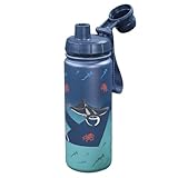 Step by Step Isolierte Edelstahl-Trinkflasche „Underwater“, blau, BPA-frei, für Schule,...