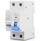 FI-Schutzschalter, FI/LS-Schalter Fehlerstromschutzschalter AC 230V 30mA 1P+N 6kA,...