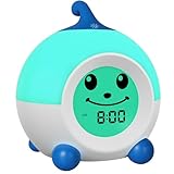 I·CODE Kinder Wecker, Lichtwecker Kinder Mit Abschaltautomatik &Wake Up Light, Schlaftrainer Kinder...