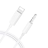 [Apple MFi zertifiziert] Aux-Kabel kompatibel mit iPhone, Lightning auf 3,5 mm Audio-Stereo-Kabel,...
