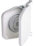 Schellenberg 50151 Rolladen Gurtwickler Aufputz aufklappbar, System Mini, 180° schwenkbar,...