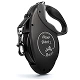 flexi® Giant Black Edition Gurt 8 m schwarz, Roll-Leine für Hunde bis 50 kg