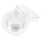 Angoily 3 Rollen Weiße Elastische Schmuckschnur Dehnbare DIY Perlenfaden für Armbänder und...