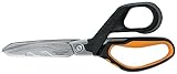 Fiskars Hochleistungsschere, Bis zu 30% mehr Kraft, Länge 21 cm, Langlebiger rostfreier...