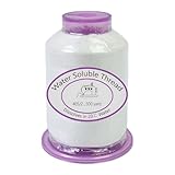 Yonuaret Nähgarn Für Nähmaschine | 455 Meter Wasserlösliches Quiltgarn | Löslicher Faden Für...