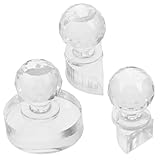 JHKNNK 3 Stück Lidschatten Presswerkzeug aus Acryl Kompakter Lidschatten Stempel und Rouge...