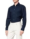 Seidensticker Herren Business-Hemd - Regular Fit - Bügelfrei - Kent-Kragen - Langarm - 100%...