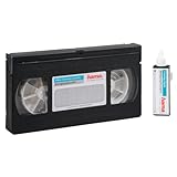 Hama Video-Reinigungskassette inkl. Reinigungsflüssigkeit für eine Feuchtreinigung...