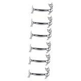 DOITOOL 6 Stück Teiliges Dekorative Essstäbchenhalter aus Langlebiger Legierung Stilvolle...