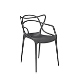 Kartell Masters, Stuhl, Schwarz, 2er-Satz