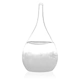 Sturmglas Mode Kreative Wassertropfen Glas Barometer Sturmglas zur Wettervorhersage Coole...