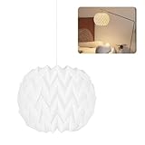 HuaMuDM Nordische Kreativpapier Lampenschirm,Origami Design Papier Lampenschirm,Folding...