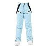 Uqezagpa Skihose für Herren und Damen, Snowboarden, Skifahren, Wandern, winddicht, wasserabweisend,...