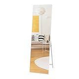 Hoikwo 140x41cm Standspiegel Ganzkörperspiegel mit Ständer, Großer Vertikaler Wandspiegel für...