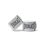 Everlast Elite Professional Hand Wraps, P00003324-180-Inch, Elite White