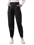 HAWILAND Anzughose Damen Business Casual Jogginghose Lang High Waist Elegant locker Freizeithose...