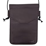 Safekeepers - Brusttasche - Brustbeutel - Leder Brustbeutel Brusttasch Handy - Bustbeutel -...