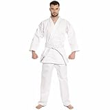 JELEX Kihaku Karateanzug Set aus Hose, Oberteil und Gürtel für Erwachsene und Kinder. Für Karate,...