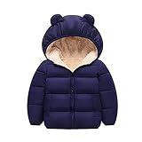 Baby Jungen Mädchen Jacke Rot Schneeanzug Baby Jungen Mädchen 46 Steppmantel Blau Baby Jungen...