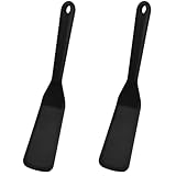 2 Stücke Pfannenwender Silikon,Antihaft Silicone Spatula,Spatula Wende,Hitzebeständig Pfannkuchen...