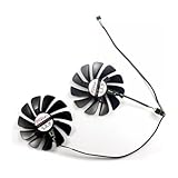 AKUYAO Durchmesser 95mm Lochabstand 39mm Grafikkarten-Lüfter für XFX 5600 XT 5700 XT THICC RAW II...
