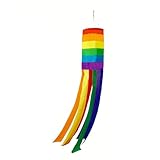 Pocoiau Outdoor-Windsack, Regenbogen-Windsack, Regenbogen-Schlauch