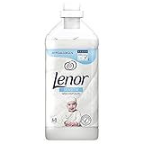 Lenor Weichspüler, Flauschige Wäsche, 68 Waschladungen, Sensitiv für sensible Haut und Babyhaut...