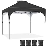 YITAHOME 3X3Meter wasserdichte Pavillon Faltpavillon, Faltbarer Stabil Pop up Pavillon Outdoor...