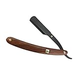 VALICLUD 2 Stück Teiliges Rasiermesser mit Holzgriff für Herren Vintage Faltbare Rasierer aus...