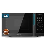 Cecotec Proclean 6120 Touchscreen-Mikrowelle mit Grill, 23 l, 800 W und 1000 W, Digital,...