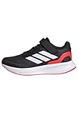 adidas RUNFALCON 5 Shoes Kids Laufschuhe, Core Black/Cloud White/Lucid Red, 32 EU